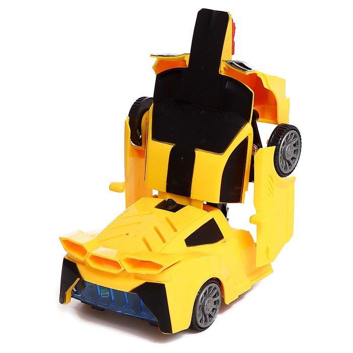 Робот-игрушка «Автобот», трансформируется, световые эффекты, русская озвучка, работает от батареек - фото 1905690285