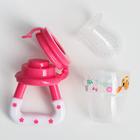 Ниблер для прикорма M&B «Оленята» с силиконовой сеточкой - Фото 4