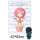 Нож для вырубки сталь "Жирафик на воздушном шаре" 8,х4,2 см - фото 44742630