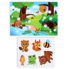 Игра на липучках «Кто где живёт?» с мягкими деталями - Фото 3