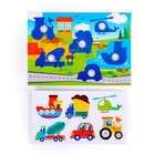 Игра на липучках «Транспорт» с мягкими деталями - Фото 3