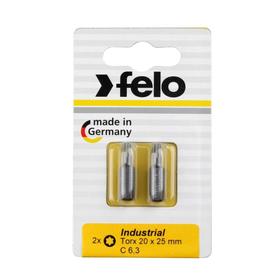 

Бита Felo 02630036, серия Industrial, Torx 30X25 мм, 2 шт.