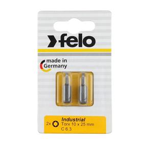 

Бита Felo 02610036, серия Industrial, Torx 10X25 мм, 2 шт.