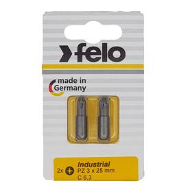

Бита Felo 02103036, серия Industrial, PZ 3X25 мм, 2 шт.
