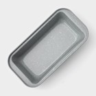 Форма для выпечки Доляна «Мрамор», 25×13×6,5 см, антипригарное покрытие, цвет серый - Фото 3