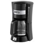 Кофеварка DeLonghi ICM 15210.1, капельная, 900 Вт, 1.25 л, 10 чашек, чёрная - Фото 1