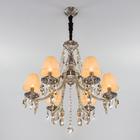 Люстра Liguria, 6x40Вт E14, цвет бронза - Фото 3