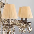 Люстра Liguria, 6x40Вт E14, цвет бронза - Фото 4