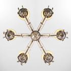 Люстра Liguria, 6x40Вт E14, цвет бронза - Фото 7