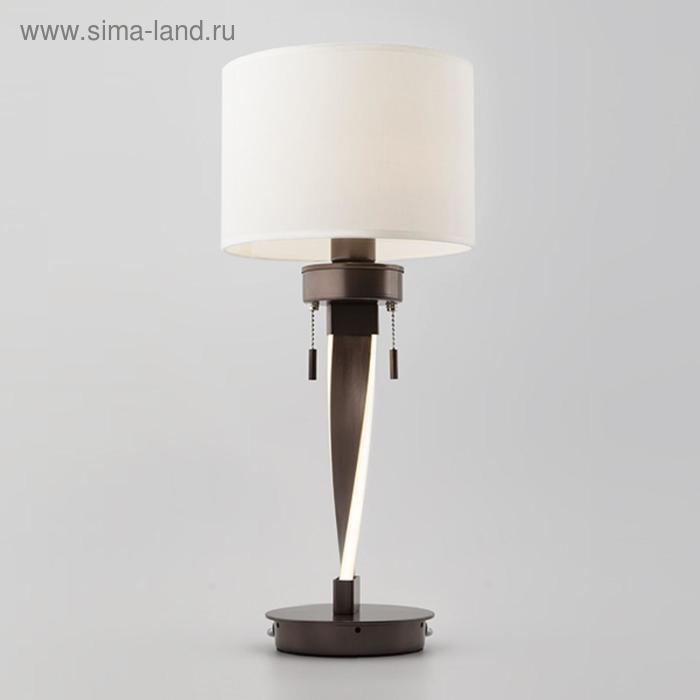 Настольная лампа Titan, 1x10Вт E27, цвет коричневый - Фото 1