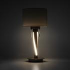 Настольная лампа Titan, 1x10Вт E27, цвет коричневый - Фото 2