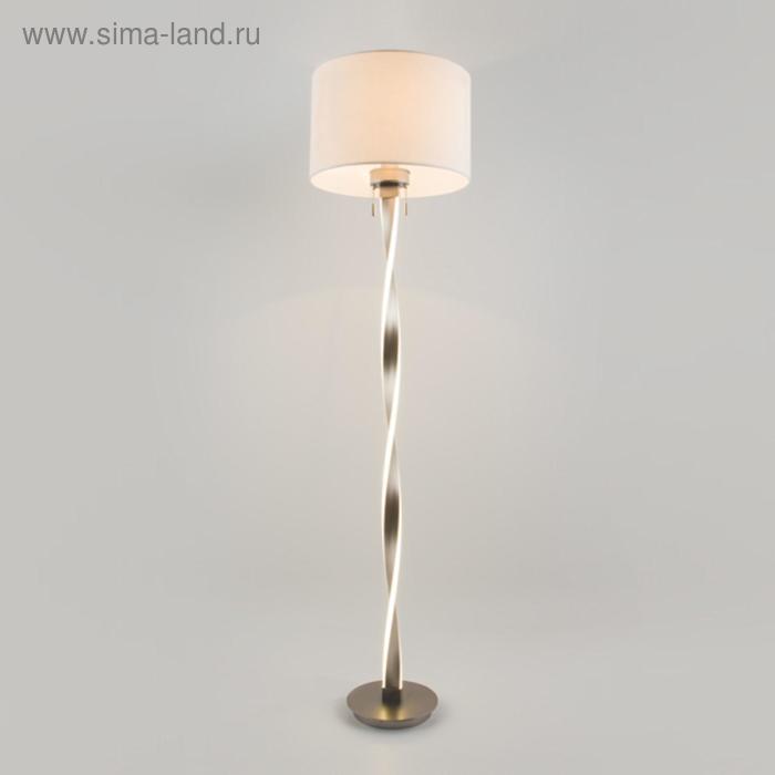 Торшер Titan, 1x40Вт E27, цвет никель - Фото 1