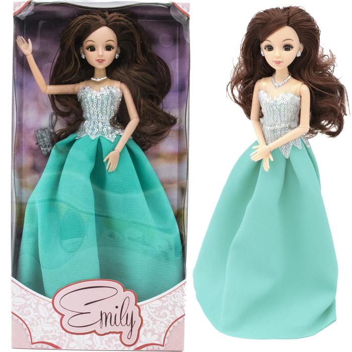 Кукла «Эмили» в бальном платье, 29 см, шарнирная