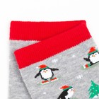 Носки женские «Пингвин», цвет светло-серый, размер 23-25 - Фото 3