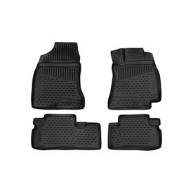 

Коврики 3D в салон Peugeot 301, 2013-н.в., набор 4 шт, полиуретан