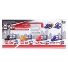 Гараж детский «Грузовик «Перевозчик», 2 металлические машинки и дорожные знаки, МИКС - Фото 7