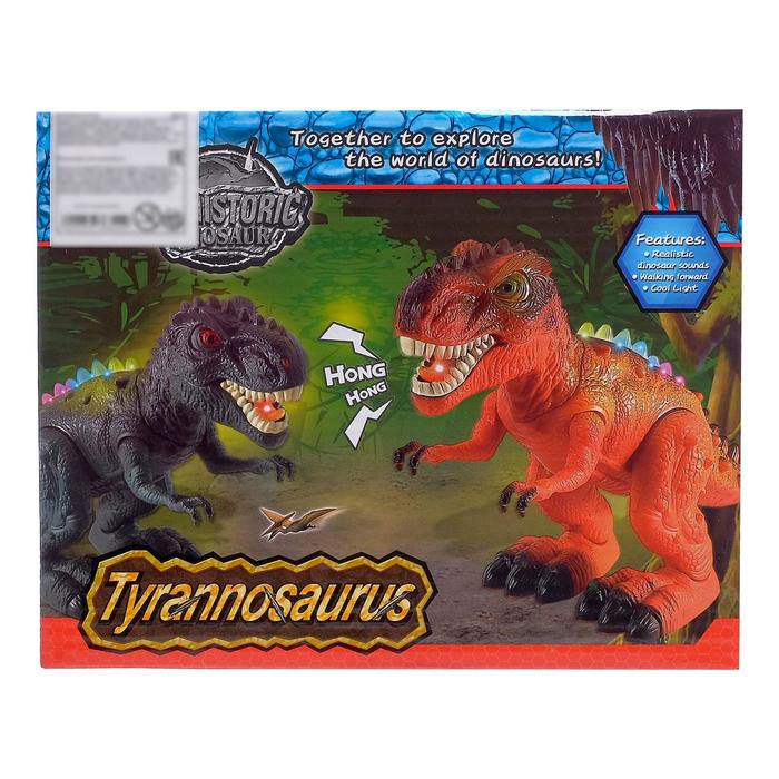 Динозавр «Тираннозавр», световые и звуковые эффекты, работает от батареек, МИКС - фото 1905691142