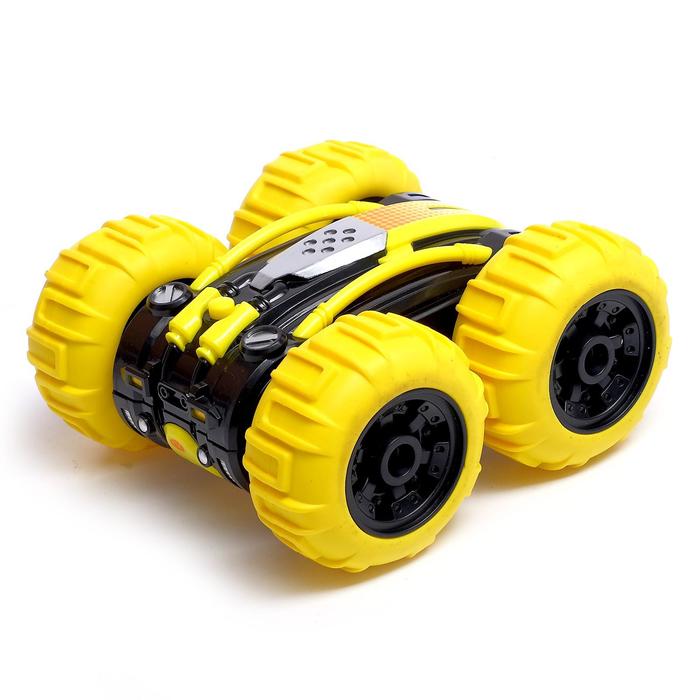 Перевёртыш радиоуправляемый «Торнадо», работает от аккумулятора, цвет жёлтый 47882