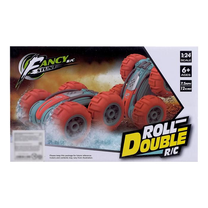 Перевёртыш радиоуправляемый «Торнадо», работает от аккумулятора, цвет оранжевый 47883