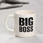 Кружка "Big Boss", белая, керамика, 0.35 л - Фото 1