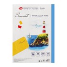 Бумага для акварели в папке А3, ЗХК «Сонет», 20 листов, 200 г/м², среднезернистая, (80451624) - Фото 12