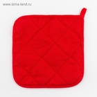 Прихватка «Этель. Winter birds» 19×19 см, саржа, 100% хлопок, ватин 250 г/м² - Фото 4