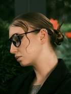 Серьги каффы «Классика», набор 3 шт. цвет золото - Фото 3