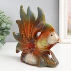 Сувенир керамика "Рыбки с цветами" набор 2 шт 16х15х5,5, 16х18,5х7,5 см - Фото 4