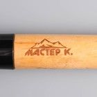 Лопата туристическая «Мастер К» совковая, 67 см, черная, дерево - Фото 4