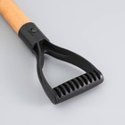 Лопата туристическая «Мастер К» штыковая, 51 см, черная, дерево - Фото 3