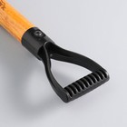 Лопата туристическая «Мастер К» штыковая, 37 см, черная, дерево - Фото 4