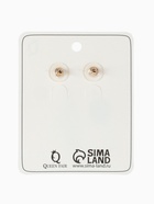 Серьги с эмалью «Вино» с бокалом, цвет бордовый в золоте - Фото 6