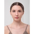 Серьги висячие «Макси», цвет золото, 23 см - Фото 3