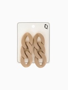 Серьги пластик «Цепь» восторг, светло-коричневые - Фото 5