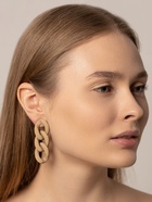 Серьги пластик «Цепь» восторг, светло-коричневые - Фото 7