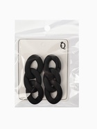 Серьги пластик «Цепь» восторг, малая, цвет чёрный - Фото 5