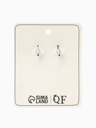 Серьги кольца тройные QF «Боттега», d=3.5, чёрные - Фото 7