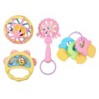 Погремушки Крошка Я «Собери меня», от 3 мес., 4 шт. - Фото 4