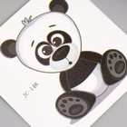 Татуировка на тело цветная "Малыш Панда" 6х6 см - Фото 2