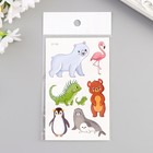 Татуировка на тело цветная "Зверята из зоопарка" 12х7,5 см (комплект 2 шт) - фото 24627348 Татуировка на тело цветная "Зверята из зоопарка" 12х7,5 см (комплект 2 шт) - фото 24627348