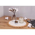 Салфетка сервировочная на стол Доляна «Мэг», d=30 см, белая - Фото 4