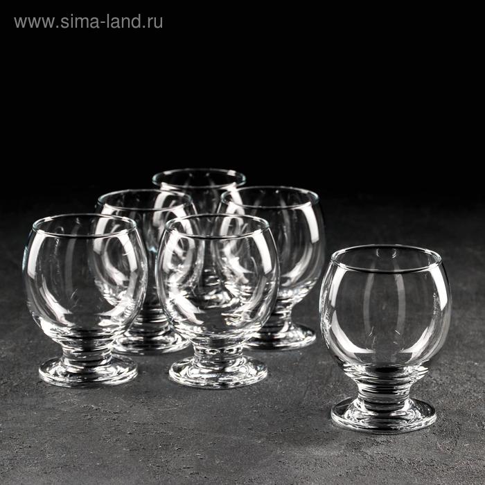 Набор стеклянных бокалов для коньяка Bingo, 285 мл, 6 шт - Фото 1