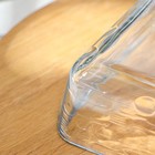 Кастрюля квадратная для запекания из жаропрочного стекла Borcam, 1 л - Фото 4