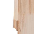 Дверной блок для бани, 190×70см, из липы, на клиньях, массив, "Добропаровъ" - Фото 5