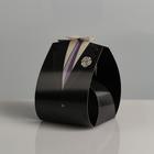 Свадебная коробка "Черный смокинг с фиолетовым галстуком" - Фото 3