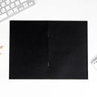Тетрадь с чёрными листами GRL PWR: 32 листа, дизайнерский картон, бумага тонированая - Фото 3