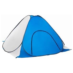 Палатка зимняя автомат, 2 х 2 м, цвет бело-голубая, без пола (PR-TNC-038-2)