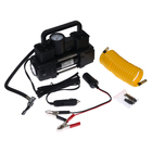 Компрессор автомобильный двухпоршневой, 12 В, фонарь, 25 л/мин, сумка, черный - Фото 6