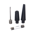 Компрессор автомобильный двухпоршневой, 12 В, фонарь, 25 л/мин, сумка, черный - Фото 9