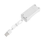Зарядное устройство Luazon UC-26, для 2-х аккум. АА или ААА, USB, ток заряда 250 мА, белое - Фото 3